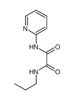 N-propyl-N'-pyridin-2-yloxamide结构式