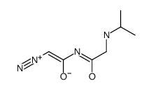 N-DIAZOACETYLGLYCINEISOPROPYLAMIDE结构式