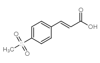 (2E)-3-[4-(甲基磺酰基)苯基]丙酸图片