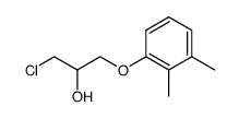 1-chloro-3-(2,3-dimethylphenoxy)propan-2-ol结构式