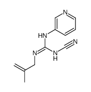 1-cyano-2-(2-methylprop-2-enyl)-3-pyridin-3-ylguanidine Structure