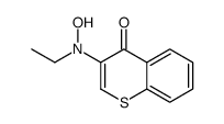 3-[ethyl(hydroxy)amino]thiochromen-4-one结构式