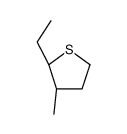 (2S,3S)-2-ethyl-3-methylthiolane Structure