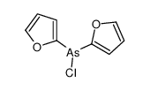 Chlorodi(2-furyl)arsine结构式