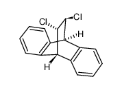 trans-7,8-dichloro-2,3:5,6-dibenzobicyclo[2.2.2]octa-2,5-diene Structure