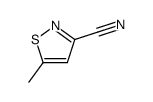 5-methyl-isothiazole-3-carbonitrile Structure