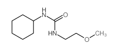 Urea,N-cyclohexyl-N'-(2-methoxyethyl)- structure