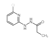 N-(6-chloropyridin-2-yl)propanehydrazide结构式