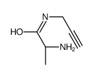 (2S)-2-amino-N-prop-2-ynylpropanamide结构式