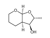 4H-Furo[2,3-b]pyran-3-ol, hexahydro-2-methyl-, (2R,3S,3aR,7aS)- (9CI)结构式