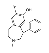 (5S)-8-bromo-3-methyl-5-phenyl-1,2,4,5-tetrahydro-3-benzazepin-7-ol Structure