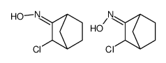 (NZ)-N-(2-chloro-3-bicyclo[2.2.1]heptanylidene)hydroxylamine Structure