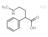 Benzeneacetic acid, a-[2-(methylamino)ethyl]-, hydrochloride (1:1) picture