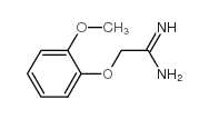 Ethanimidamide, 2-(2-methoxyphenoxy)- (9CI) picture