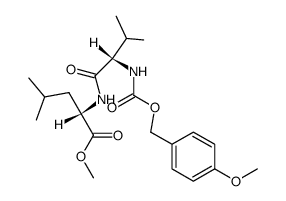 Z(OMe)-Val-Leu-OMe结构式