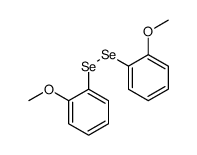 1-methoxy-2-[(2-methoxyphenyl)diselanyl]benzene Structure