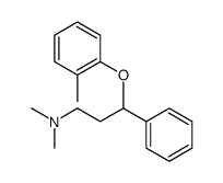 Benzenepropanamine, N,N-dimethyl-γ-(2-methylphenoxy)结构式