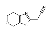 (6,7-DIHYDRO-4H-PYRANO[4,3-D]THIAZOL-2-YL)-ACETONITRILE structure