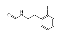 N-formyl-2-(2-iodophenyl)ethylamine Structure