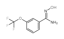 3-(TRIFLUOROMETHOXY)BENZAMIDOXIME Structure