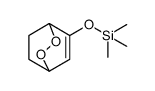 2,3-Dioxabicyclo[2.2.2]oct-5-ene, 5-[(trimethylsilyl)oxy]结构式