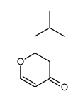 2-(2-methylpropyl)-2,3-dihydropyran-4-one结构式