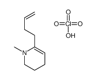 6-but-3-enyl-1-methyl-3,4-dihydro-2H-pyridine,perchloric acid结构式