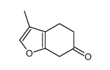 3-methyl-5,7-dihydro-4H-1-benzofuran-6-one结构式