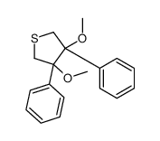 3,4-dimethoxy-3,4-diphenylthiolane结构式