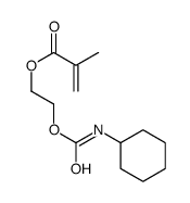 2-[[(cyclohexylamino)carbonyl]oxy]ethyl methacrylate structure