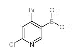 4-溴-2-氯吡啶-5-硼酸图片