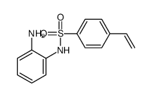 N-(2-aminophenyl)-4-ethenylbenzenesulfonamide Structure