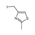 4-(iodomethyl)-2-methyl-1,3-thiazole Structure