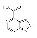 1H-吡唑并[4,3-c]吡啶-4-羧酸结构式