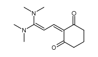 2-(γ,γ-bis-N,N-dimethylaminopropylidene)cyclohexane-1,3-dione Structure