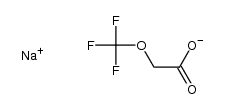 sodium 2-trifluoromethoxyacetate结构式