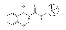 1-(2-Methoxy-benzoyl)-3-((1R,3R,5S)-8-methyl-8-aza-bicyclo[3.2.1]oct-3-yl)-urea Structure