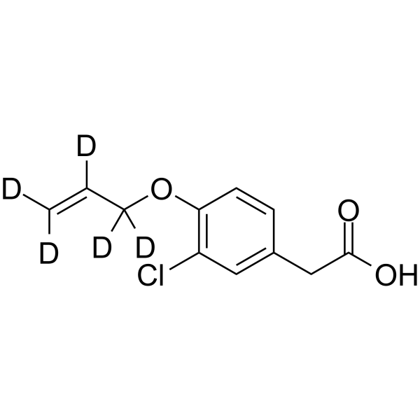 Alclofenac-d5 Structure