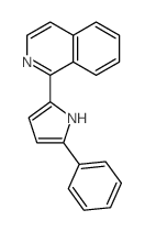 1-(5-phenyl-1H-pyrrol-2-yl)isoquinoline Structure