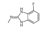 4-fluoro-N-methyl-1H-benzimidazol-2-amine Structure