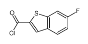 Benzo[b]thiophene-2-carbonyl chloride, 6-fluoro- (9CI)结构式