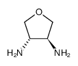 DL-3,4-Diaminotetrahydrofuran structure