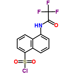 5-(2,2,2-TRIFLUORO-ACETYLAMINO)-NAPHTHALENE-1-SULFONYL CHLORIDE picture