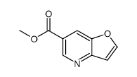 methyl furo[3,2-b]pyridine-6-carboxylate structure