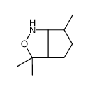 1H-Cyclopent[c]isoxazole,hexahydro-3,3,6-trimethyl-,(3a-alpha-,6-alpha-,6a-alpha-)-(9CI)结构式