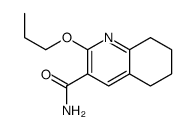 2-propoxy-5,6,7,8-tetrahydroquinoline-3-carboxamide Structure