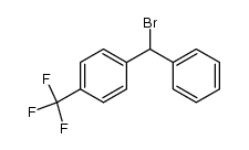 (phenyl)(4-trifluoromethylphenyl)methyl bromide结构式