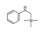 N-(trimethylsilylmethyl)aniline Structure