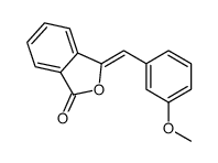 3-[(3-methoxyphenyl)methylidene]-2-benzofuran-1-one Structure