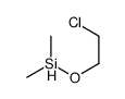 2-chloroethoxy(dimethyl)silane Structure